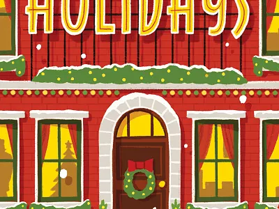 Happy Holidays christmas happy holidays nevesman portugal postcard xmas