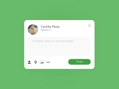 Status update | Daily UI #081 daily ui daily ui 081 dailyui dailyui081 form share social status status update