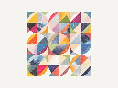 Geometric textured study abstract abstract art branding colorful colourful connected digital digitalart geometric geometricart illustration music nature pattern shapes space tablet texture