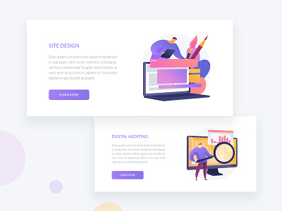 Vector metaphors IT set. Web banner examples. communication concept elements illustration landing page metaphor storytelling ui uikits vector web banner