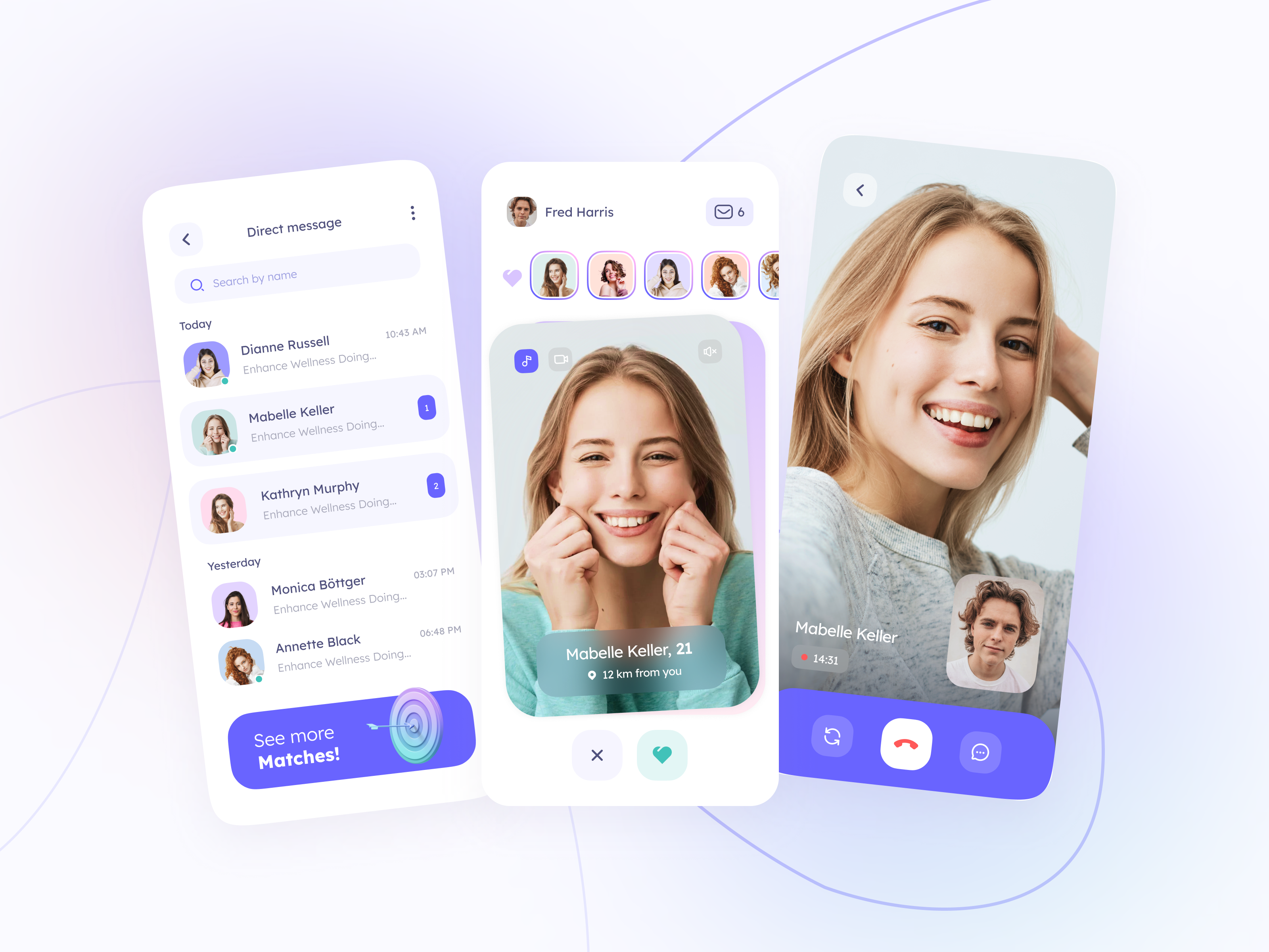 dating mobile app template
