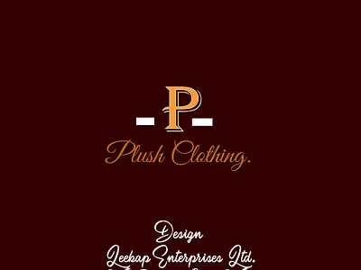 PLUSH LOGO clothing logo social media social media marketing