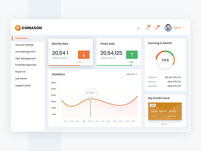 Dashboard UI Design Template app development branding dashboard dashboard ui design designer development illustration minimal mobile mobile app development company ui uidesign uiux web web development company