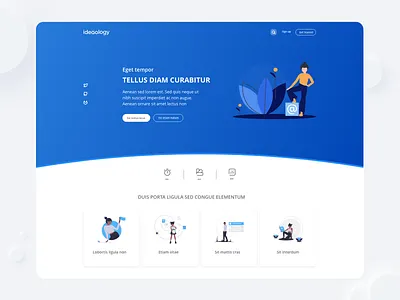 web sample design design ui ux vector web web design webdesign website design