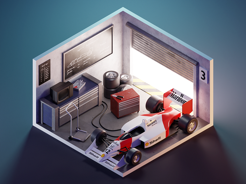 Gaming Room by Roman Klčo on Dribbble