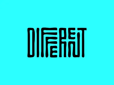 Different different digital font letter linear logo logotype mase mase.design maserekt monogram symbol type type design typography