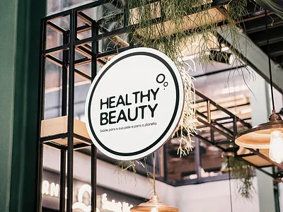 Healthy Beauty - Store brand brand identity branding branding design design logo logo design store store design sustainability sustainable