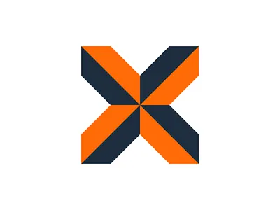 X Logo branding color geometric icon iconic identity illustration letter logo lettermark logo logo designer mark minimal modern symbol technology type typography vector x