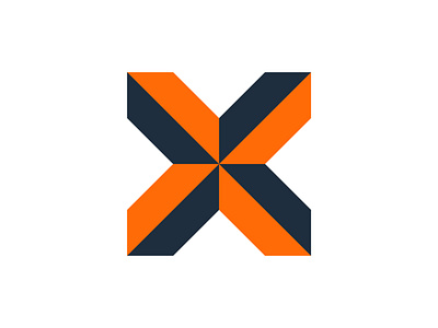 X Logo branding color geometric icon iconic identity illustration letter logo lettermark logo logo designer mark minimal modern symbol technology type typography vector x