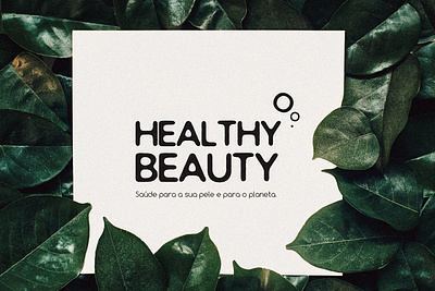 Healthy Beauty - Logo brand brand design brand identity branding design graphic graphic design graphic design green logo logo design sustainability sustainable