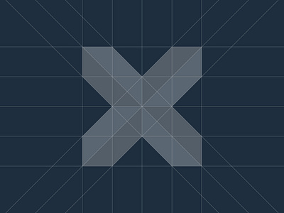 X Logo branding design flat grid design grid logo grid system grids icon identity identity design illustration logo logo design logo grid modern typography ui ukraine x x logo