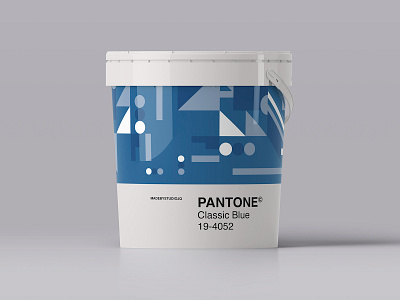 Classic Blue 2020 branding classicblue color illustration logo pantone pattern typography