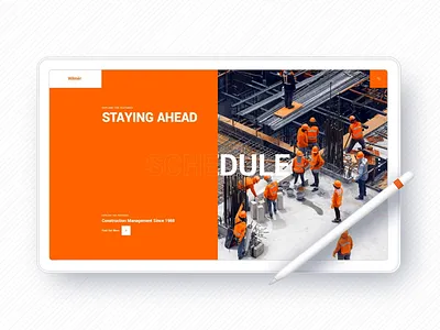 Wilmër - Construction Theme - Swipe Slider animation architect building clean company construction modern portfolio theme ui ux video game website wilmer wordpress