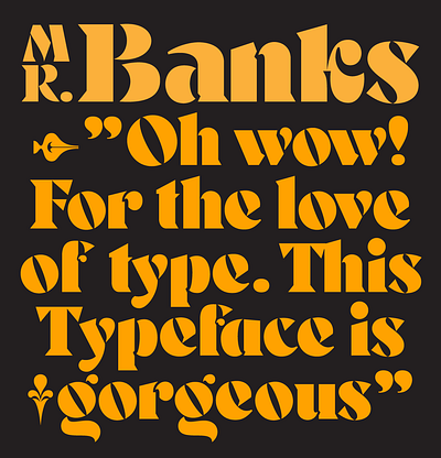 Mr Banks font shop fonts free font type designer typedesign typeface