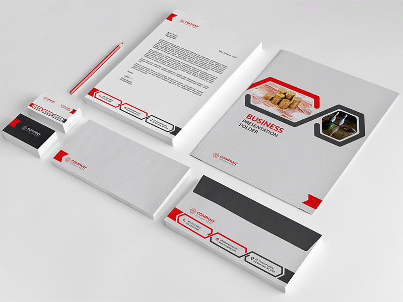 Corporate Identity blue branding branding identity branding stationery branding template business card corporate corporate identity creative custom envelope folder illustrator invoice latest letter letterhead modern personal