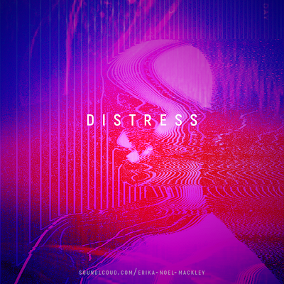 distress abstract album art album cover album cover design glitch gradient holographic music neon trippy vaporwave
