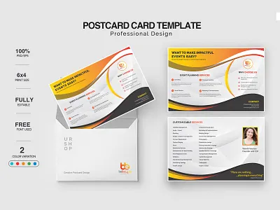 Postcard Design branding character clean design flyer illustration illustrator lettering logo poster poster art typography
