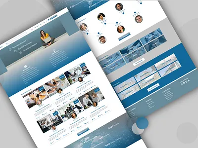 Schoolle Homepage classes courses education homepage professors school ui web web design website website design