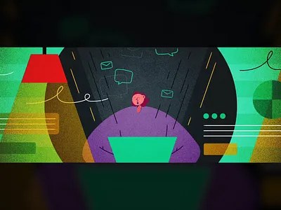 The Good, the Bad and the E-mail animation brand design corporate design design graphic design illustration