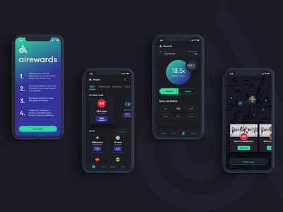 UI challenge app dark ui ui ux