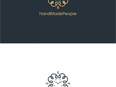 Hand Made People art brand branding concept creativity decorative design development fashion graphic design graphicdesign handmade illustration logo people project style trend vector