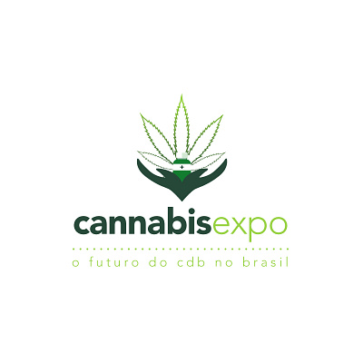 Cannabis Expo branding criação design event branding icon identidade visual illustration logo logotipo typography vector