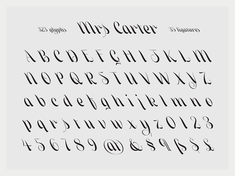 Mrs Carter