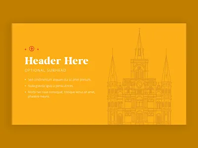 Leadership Summit Template Illustration illustration layout line art new orleans template