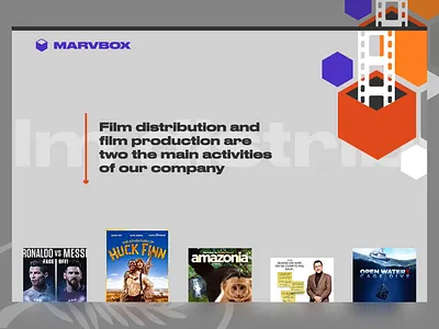 Marvbox Film Company animation design film company film distribution company illustrations landing landing design landingpage minimal product promo promopage promotional design tilda tilda constructor tilda design ui designer uidesign video production web constructor