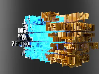 ISO YABMG V7 ANGL 3d abstract codeart collab collaboration digitalart ericfickes fusion360 obj processing wblut