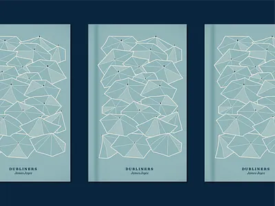 Am I the only one who likes this book book cover dubliners illustration james joyce umbrella