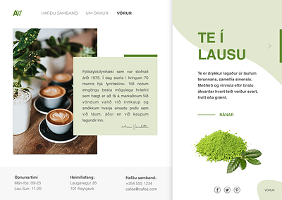 Landing page design ui ux