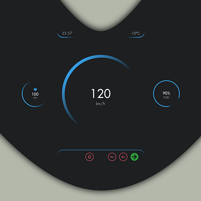 Daily UI Challenge 34/100 - Car UI car dailyui dailyui034