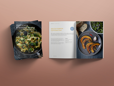 Natoora Recipe Book book design food photography fruit veg layout layout design photography print print design print is not dead recipe book recipe design seasonal recipes typography