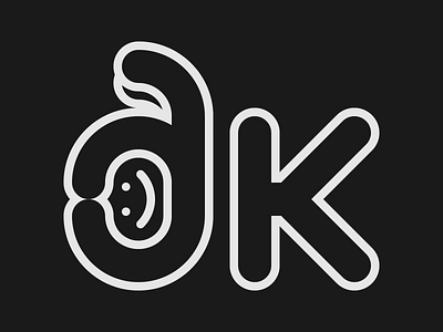 A-OK a ok art artwork black and white concept conceptual design geometric geometry graphic art graphic design illustration illustrator line work ok positivity type typography