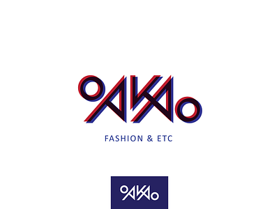 OAKAO | Daily logo challenge 06 brand branding challenge creative dailylogo dailylogochallenge dailylogodesign design fashion brand graphic design graphicdesigner illustration inspiration lettering logo logo design logo designer minimal typography vector