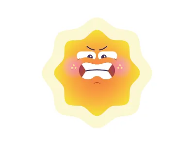 Sunny Days - Emojis characterdesign cute emoji emoticon emotion summer sun
