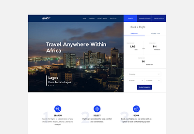 Day 003 #Daily_UI Challenge airlines flight flight booking flight search landing page