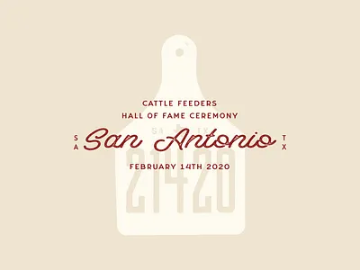 Cattle Feeders Hall Of Fame Pt. II branding bulls cattle ceremony country cowboy identity identity design illustration logo rodeo san antonio texas texture typography vector western westworld