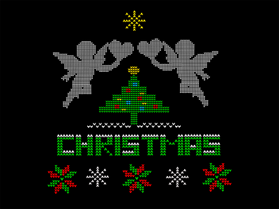 Ugly Christmas is here! design fashion illustration illustration illustrator tshirt tshirt art tshirt design tshirt designer ugly christmas ugly christmas sweater vector vintage vintage christmas