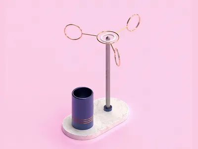 Prototype Animation - Untitled Design Conference 3d 3d animation 3d art animation brand branding clean design icon identity minimal motion motion design prototype