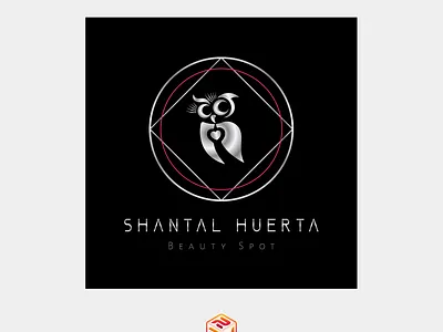 Redesign SH Beauty spot branding design illustration logo vector