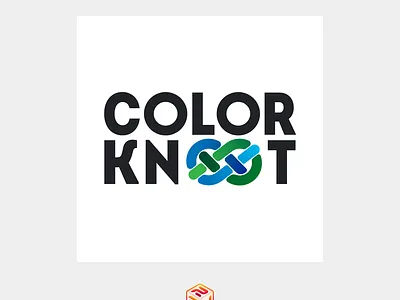 ColorKnot / Handcrafted imitation jewelry branding design icon logo