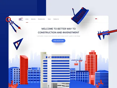 Waskita Karya website apps clean dashboard design designer desktop dribbble interface minimalist mobile page smooth web design webdesign website website builder website design websites