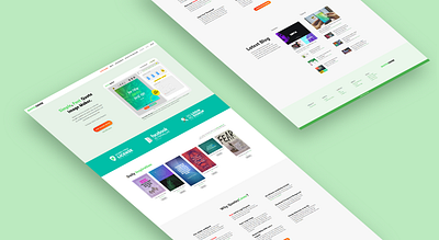Redesign QuotesCover for 2020 web design