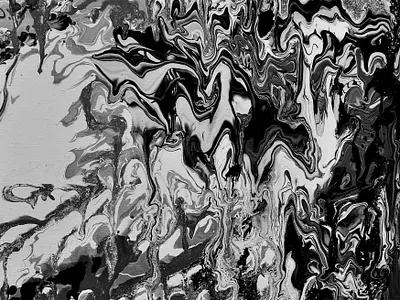 fluid 001 abstract art artwork black white cover design design distortion graphic illustration paint