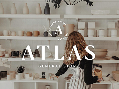 Atlas General Store branding logo store