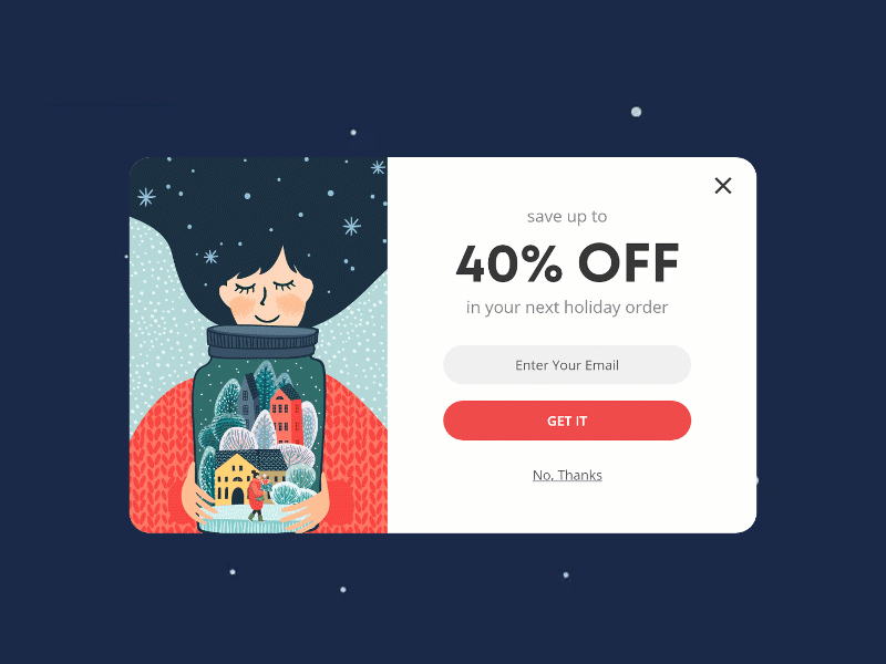 Day 016: Pop-Up / Overlay dailyui design icon ui ux