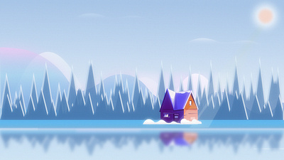 The winter illustration ux