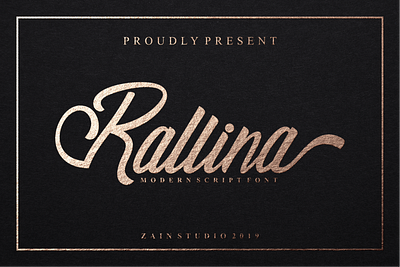 Rallina Script Font abc alphabet brush calligraphy design font graphic hand handwritten letter lettering modern script sign style text type typeface typeset typography